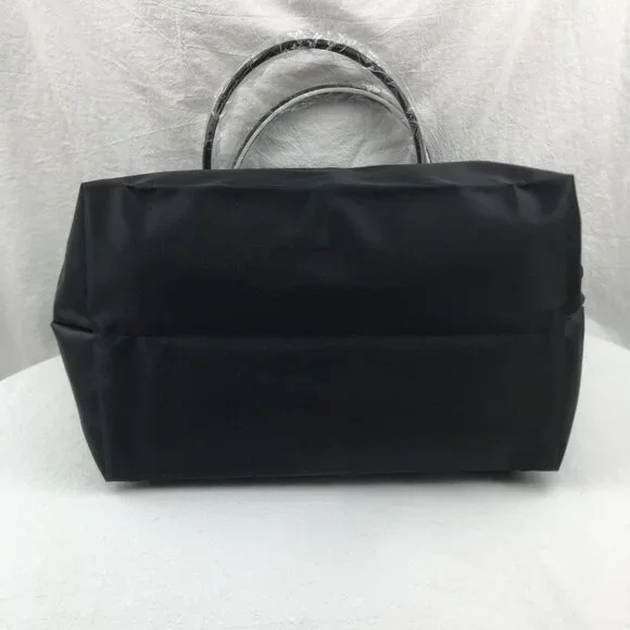 NWT Longchamp Le Pliage Original Large Shoulder Nylon Bag Tote IN NEW BLACK - Picture 11 of 12